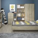 4 You Medium Narrow Bookcase in Sonama Oak In UK