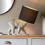 Barack Bear Table Lamp Vintage Silver in UK