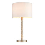 Andromeda Lamp - Satin Chrome White UK