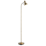 Amalfi Lamp - Antique Brass  Gloss White in UK