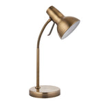 Amalfi Lamp - Antique Brass  Gloss White