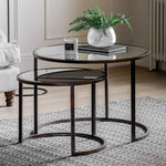 Argyle Coffee Table Nest of 2 Bronze in UK