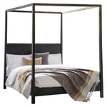 Boho 4 Poster Bed - Black - King Size