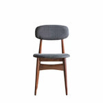 Barcelona Chair (2pk) - Dark wood / Grey