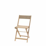 Lindos Folding Chair Natural 2pk