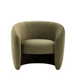 Curvo Armchair - Moss Green