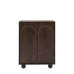 Arc 2 Door Cupboard - Walnut in UK