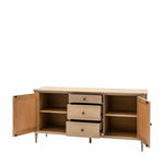 Artisan 2 Door 3 Drawer Sideboard Natural UK