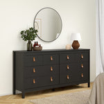 Barcelona Double Dresser 4+4 Drawers in UK