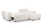 Azzuro Sofa Bed Cream Universal Corner in UK