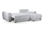 Azzuro Sofa Bed Grey Universal Corner