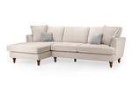 Bari Sofa Beige Left Hand Facing Corner in Uk