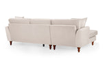 Bari Sofa Beige Left Hand Facing Corner Uk 