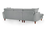 Bari Sofa Grey Left Hand Facing Corner UK