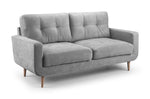 Aurora Sofa Grey 3 Seater 182 cm