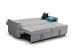 Elegance Sofabed - Plush Grey 3 Seater