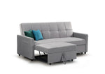 Elegance Sofabed - Plush Grey 3 Seater