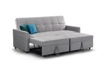 Elegance Sofabed - Plush Grey 3 Seater