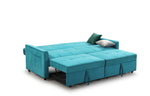 Elegance Sofabed - Plush Teal 3 Seater