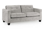 Archie  Sofa Grey Fabric 3 Seater Sofa