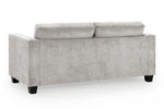 Archie  Sofa Grey Fabric 3 Seater Sofa UK