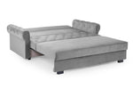 California Sofabed - Plush Grey 2 Seater in uk