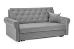 California Sofabed - Plush Grey 2 Seater in uk