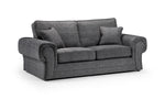 Brandon Sofa - Grey 3 Seater - 198 CM 