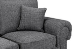 Brandon Sofa - Grey 3 Seater - 198 CM 