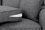 Brandon Sofa - Grey 3 Seater - 198 CM uk