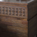 Boho Bedside 2 Drawer Chest - Brown