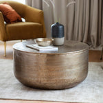 Ashta Coffee Table Antique Brass