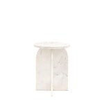 Amalfi Side Table White 