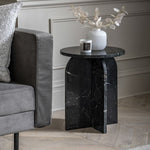 Amalfi Side Table Black in UK