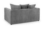 Amsterdam Jumbo Sofa Grey 2 Seater