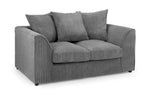 Amsterdam Jumbo Sofa Grey 2 Seater in UK