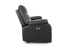 Henry Electric Recliner Sofa - Black Armchair