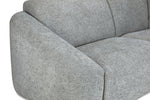 Belah Modular Sofa - Grey Right Hand Arm Piece - 112 CM 