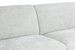 Belah Modular Sofa - Ivory Left Hand Arm Piece - 112 CM 