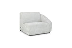 Belah Modular Sofa - Ivory Right Hand Arm Piece - 112 CM 