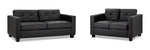 Archie  Sofa Black 3+2 Set  in UK