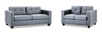 Archie Sofa Grey 3+2 Set in UK