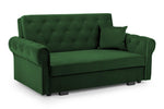 California Sofabed - Plush Green 2 Seater in uk