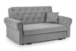 California Sofabed - Plush Grey 2 Seater