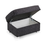 Brandon Footstool - Grey - 77 CM in uk